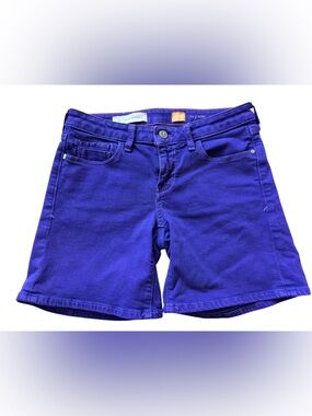 Anthropologie Pilcro and the Letterpress Women's Denim Purple Shorts Size 25